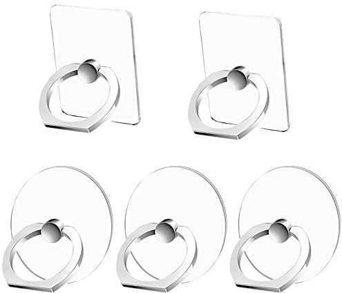 Kinizuxi Cellulare Anello, Supporto per Anello per Cellulare, Anello Supporto per Cellulare, Supporto per Anello per Cellulare Compatibile con iPhone,iPad, Samsung, HUAWEI,All Smartphones