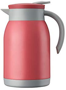 Caraffa Termica per caffè 800 ML Caffettiera Calda/termoisolato / 12 Ore di Isolamento / 24 Ore di Raffreddamento Thermos (Color : Red)