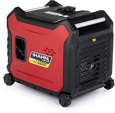 Générateur à essence 3 kW – Générateur onduleur silencieux avec réservoir de 10 l et 230 V – Jusqu'à 6 heures d'autonomie pour le camping et les applications mobiles 96 dB/A