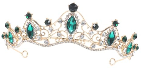 FOMIYES Braut Krone Barock Haarschmuck Mit Strass Für Hochzeiten Partys Und Besondere Anlässe Leicht Und Komfortabel Funkelndes Design Für Unvergessliche Momente