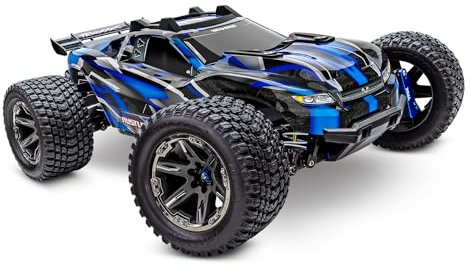 Traxxas Rustler 4x4 Ultimate VXL Bleu 1/10 RTR - 67097-4