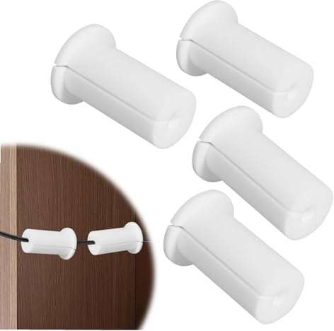 Wanddurchführung Kabel für Starlink für 2,54cm Wandloch, Wall Grommets Starlink-Kabelführungsset, Kabeldurchführung Wand, Wanddurchführung für Starlink Kabelrouter und Ethernet Adapter (4, Weiß)