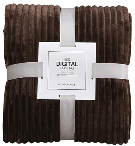 Weiche Flanell-Decken, Winter, warme Decken für Betten, einfarbig, gestreift, Nerz, Überwurf, Sofabezug, Tagesdecke