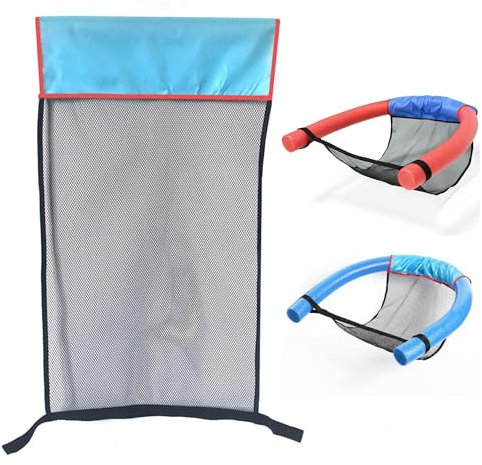 Hezhou Chaise de Piscine Schwimmnudel Netz Siège d'eau pour Piscine Sling Schwimmen Filet de Natation Siège d'eau pour Nouilles de Piscine Support de Natation Siège d'eau