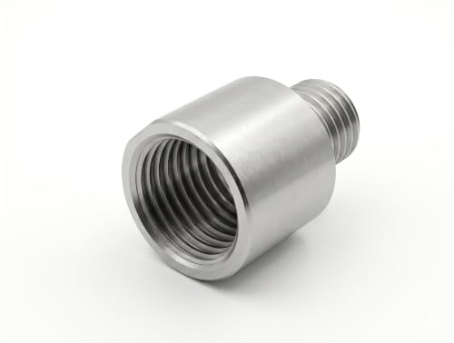 Buyohlic Woodworking Adaptor Lathe Headstock Spindle Adapter (FT M33 x 3.5 to MT 1 x 8 TPI)