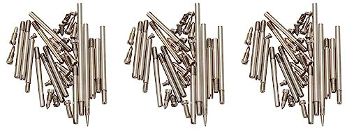 Uooduby 102 Stücke Klarinetten Teile Schrauben + Klarinetten Wellen Stangen Kit DIY Werkzeug Blas Instrument Zubehör