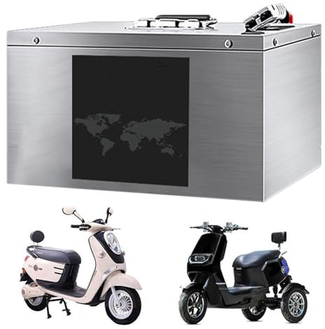 FREEDOH Batería de Motocicleta de 48 voltios Batería LiFePO4 de 48V Batería de Litio de 48V Batería de ciclomotor de 30Ah, 55Ah, 60Ah, 85Ah, 100Ah y 120Ah para Motor de 0 a 5800W,48v30ah