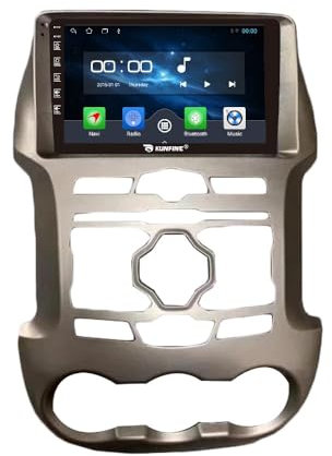 Quad Core 4G+64G Car CarPlay Android Auto 9 IPS Display Navigation Stereoanlage Touchscreen Haupteinheit Pad Tablet Rückfahrkamera GPS Radio Media Player für Ford F250 2011-2019