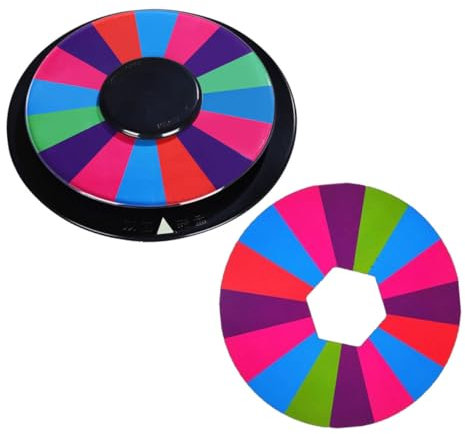 HEMOTON Drehteller Für Party-tombola-Spiele Kleiner Drehteller Für Trinkspiele Drehbares Brett Für Trinkunterhaltung Party-drehteller Für Ktv Drehteller-Spielzeug Für Bars Und Familienfeie