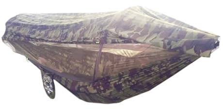 Outdoor-Camping-Hängematte mit vollautomatischem schnell zu öffnendem Moskitonetz und Sonnenschutz, Anti-Moskito-Hängematte für Outdoor-Aktivitäten