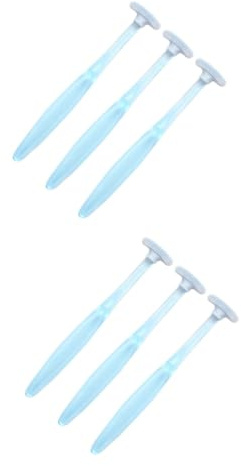 DEARMAMY 2 Set Più Pulito Care Spazzolino Orale Pulisci-lingua Raschietto Per Lingua Spazzola Per La Lingua Pezzi*2