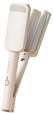 Arricciacapelli automatico - Ferro arricciacapelli in ceramica per onde - Stilizzatore in ceramica con 4 temperature - Riscaldamento rapido per bigodini perfetti per donne e ragazze - Breve lungo