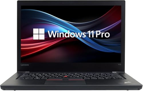 Lenovo ThinkPad T470 Business Laptop, 14-Inch (1366x768), ‌Intel Core i5-7200U, 16GB RAM, 512GB SSD, QWERTY Keyboard, Windows 11 Pro (Renewed)