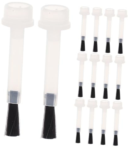 Pincel de Repuesto para Esmalte de Uñas en Gel Negro 100piezas | Nylon, Aplicación Precisa, para Técnicos Profesionales y Aficionados al Nail Art