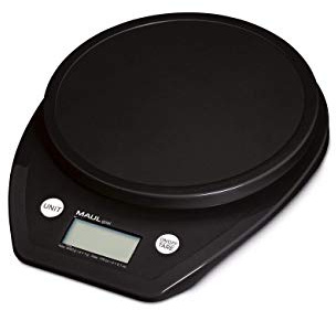 Maul 1646090 Letter Scales Goal, Load Rating: 5,000 g, Black