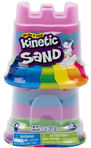 Kinetic Sand, 2-Pack Rainbow Unicorn 5oz Multicolor Containers, for Kids Ages 3 and up