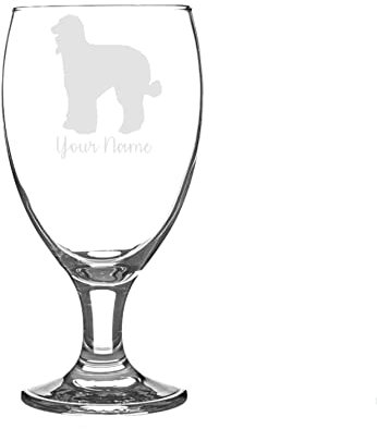 Personalised Afghan Hound Craft Beer Snifter Glass Animal Dog Gift for Him for Her