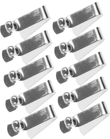 HOMSFOU Universal Fit Zelt Pole Feder Clips 20 Stücke V Form Druckknöpfe Für Kajak Boot Zubehör