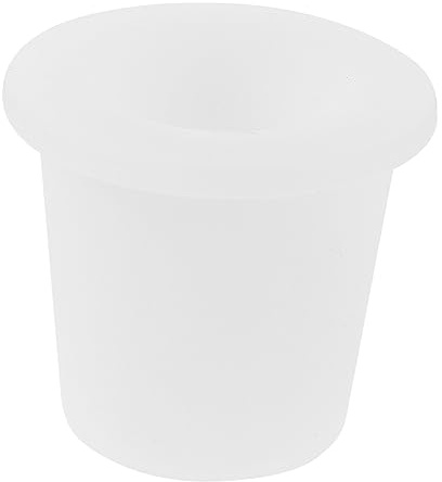 Blanc Bouchon pour Silicone Trou de Parasol de Table | Stabilisateur de Mât, Capuchon Intégré, Plupart des Desktops, Lot Pratique