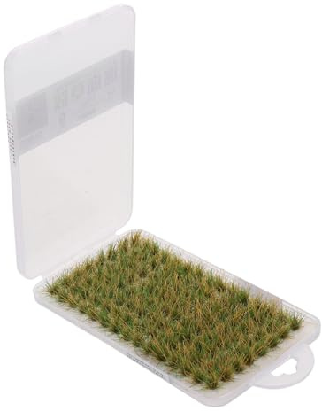 AKOOSY Herbe pour Diorama Et Maquettes Herbe Artificielle pour Modélisme Ferroviaire Décor De Chemin De Micro-Paysage Miniature