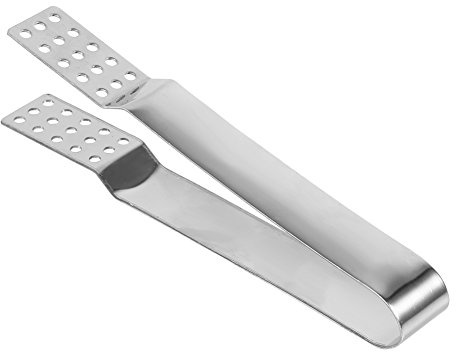 TOPINCN Pinza per Alimenti in Acciaio Inossidabile Dalla Forma Compatta Pinza per Bustine di tè con Superficie Liscia in Acciaio Inossidabile