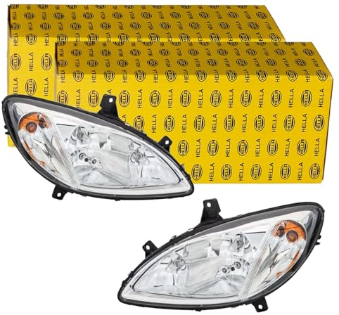 2x Hella Halogen Scheinwerfer Satz