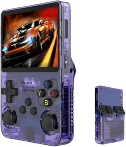 Questa console portatile per videogiochi integra 40.000 giochi retrò, uno schermo IPS ad alta definizione da 3,5 pollici, un design a doppio joystick per rivivere i ricordi d'infanzia e viene fornita