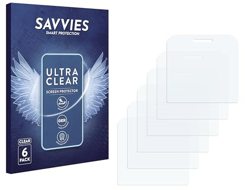 savvies Protector Pantalla para Alcatel One Touch OT-2008G (6 Unidades) Película Ultra Transparente