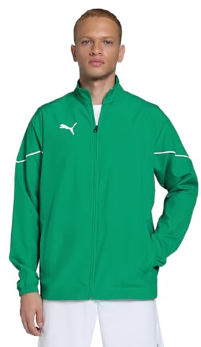 Puma Herren Trainingsjacke Teamrise Sideline Jacket, Pepper Greenpuma Black, S, 657326