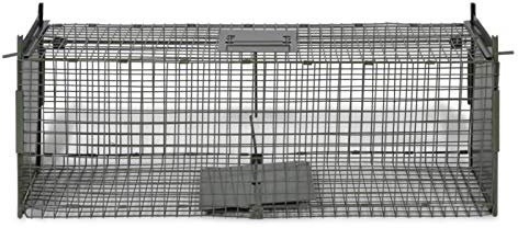 PETSOLA Kstyhome Attrape à Animaux avec 2 Portes Piège d'animaux Cage Capture d'animaux