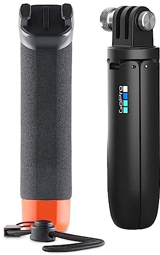 GoPro The Handler (impugnatura galleggiante) - Accessorio ufficiale AFTTM-001 Mini Treppiede per Telecamere, Nero