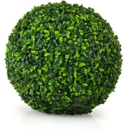 CQSJX Bolas De Topiario De Boj Artificial para Plantas, 14.17 Pulgadas con Protección UV, Bolas Decorativas De Plantas Falsas para Patio Al Aire Libre, Jardín, Balcón