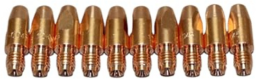 STM Der Meisterladen Stromdüse Kontaktrohr Schweißdüsen 10 Stk. 0,8mm-1,2mm M8x30 MIG/MAG Typ401/501 (10 Stk. 1,2 mm)