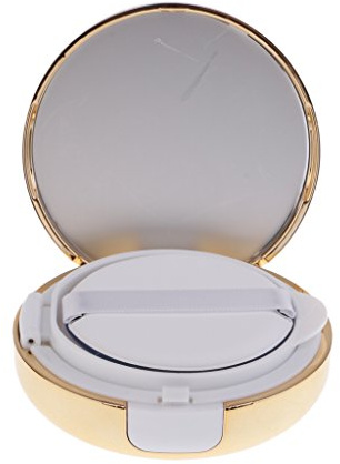 Leere Make-up Puder Foundation Fall Luftkissen Puff BB Creme Container 15g Gold