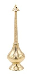Sprinkler Bottle Rose Water Gulap Pash Brass Religious Blessed Copper from The holy Land