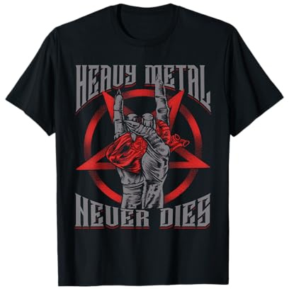 Le Heavy Metal ne meurt jamais - Rock Metalhead T-Shirt