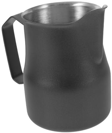 KONTONTY Pichet À Café En Acier Inoxydable Mousseur À Café Cuiseur À Vapeur Pour Expresso Design Latte
