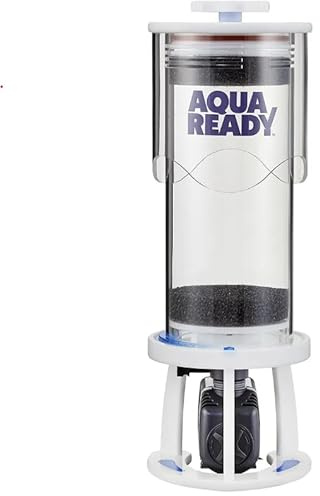AquaReady Sigma-2 - Reattore multimediale per filtrazione di acquari d'acqua salata e d'acqua dolce, include camera rimovibile, design efficiente, alloggiamento a basso profilo