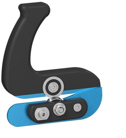 Filteilect Outil de coupe professionnel pour cloison sèche - Raboteuse à chanfreiner pour plaques de plâtre, plaques de plâtre, atelier, menuiserie, panneau en plastique aluminium avec poignée