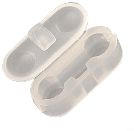 babominimer for Blind Pull Cord Connector Clips for Plastic Chain Roller Roman Vertical Curtain, White Plastic 4.5x6mm Size, Compatible with Standard Size(10pcs)