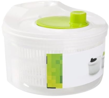 Multifunctional Household Manual Vegetable Dehydrator - Salad Spinner with Fruit, Lettuce Drain Basket | Home Kitchen Gadgets(Orange)