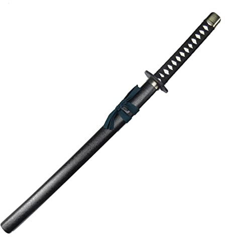 Samurajsvärd, Earthwork treårigt vapen, Cosplay Anime rekvisita träsvärd, används for prestanda, samling och Kendo(80cm)