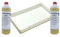 GRILLROSTPROFI Grillreiniger Reinigungsset; Reinigungswanne + 2 Liter Grillreiniger