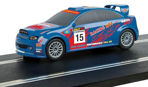 Scalextric Start Rally Style Car Pro Tweeks Racing 1:32 Slot Race Car C4115 , Blue