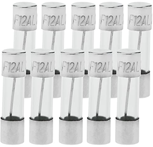 BeMatik - Glassicherung 12A 5x20mm 10 Einheiten