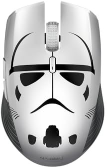 Razer Atheris Stormtrooper Edition - Kabellose Gaming und Office Maus (280 Stunden Batterie-Laufzeit für wireless Arbeiten, optischer Sensor, Adaptive Frequenz-Technologie, duale Verbindung)