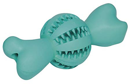 Nobby Vollgummi Ball mit Knochen DENTAL LINE 18 cm