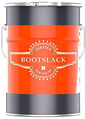BEKATEQ BE-400 Premium Bootslack farblos glänzend, 2,5 Liter I Klarlack für Holz, Schiffe, Möbel I hochbelastbarer & wetterbeständiger Parkettlack, Treppenlack, Yachtlack I für innen & außen