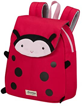 Samsonite Happy Sammies Eco - Kinderrucksack S, 28.5 cm, 7 L, Rot (Ladybug Lally)