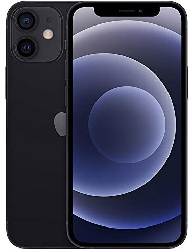 Apple iPhone 12 Mini, 64GB, Black - Unlocked (Renewed Premium)